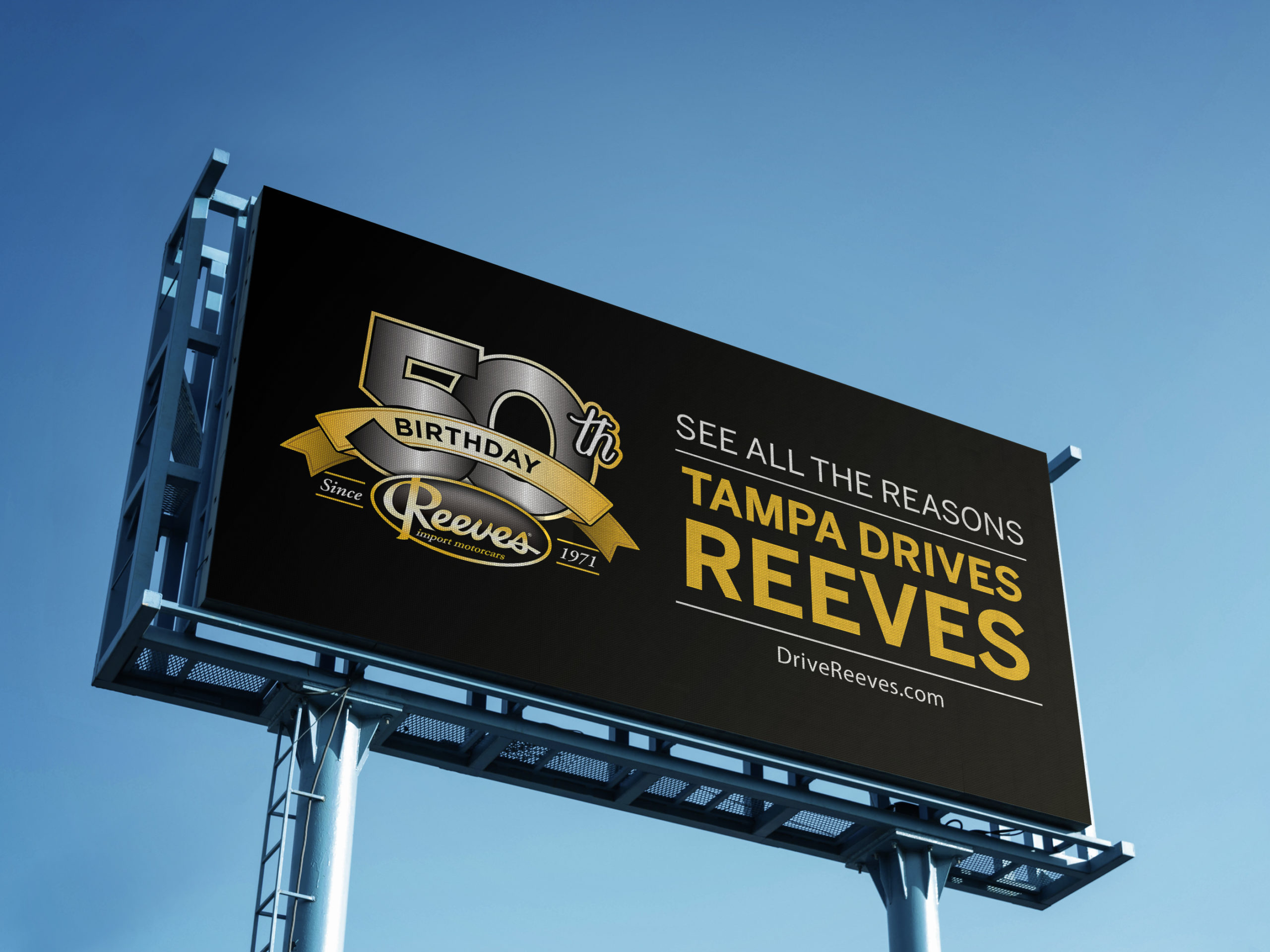 billboard mockup - florida car dealer marketing