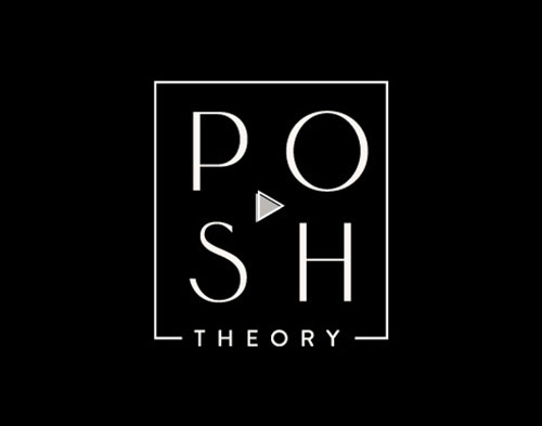 Posh Theory Branding black logo 2