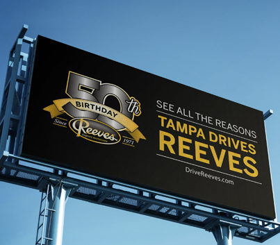 reeves 50th billboard box