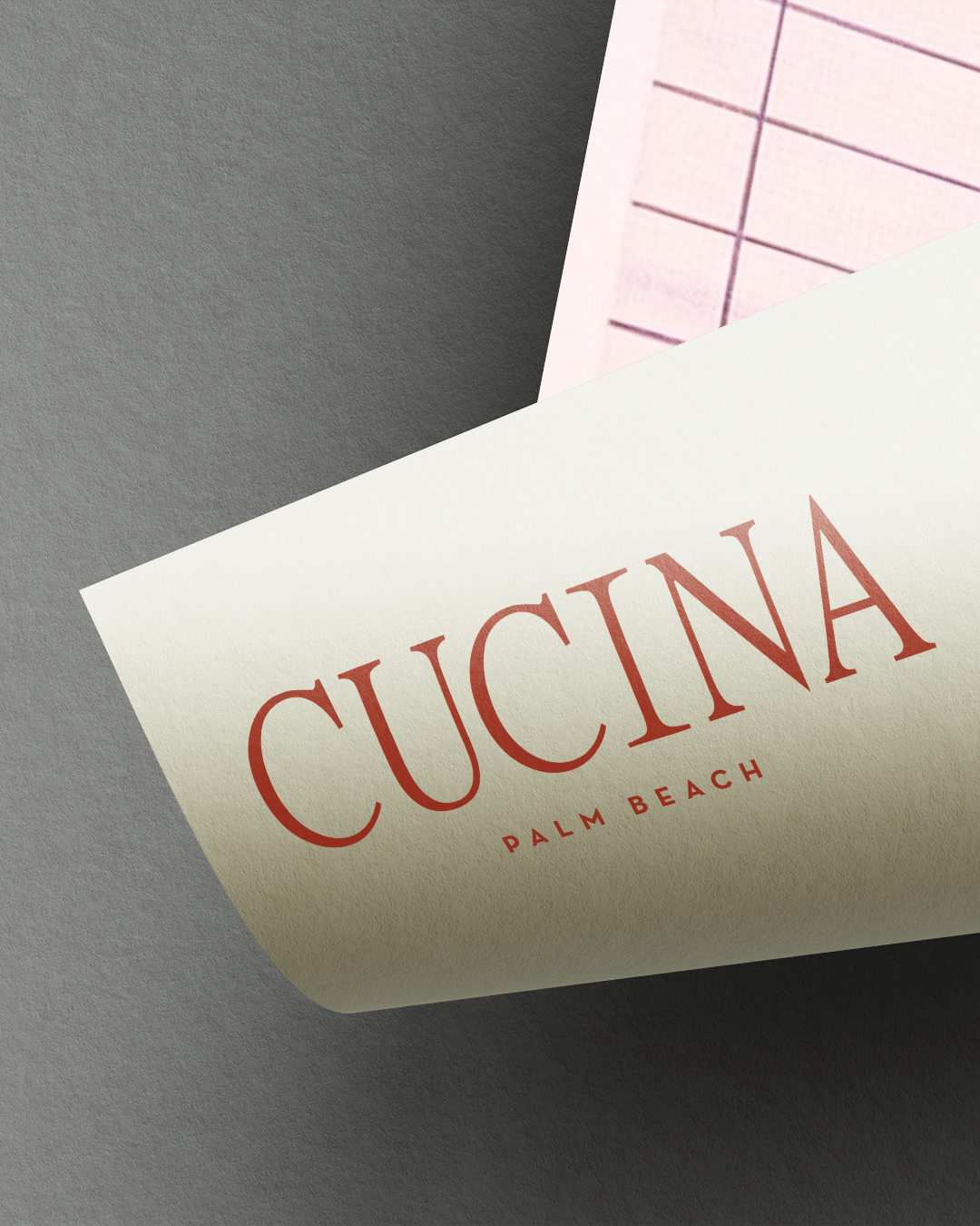 Cucina Brand Logo Mockup