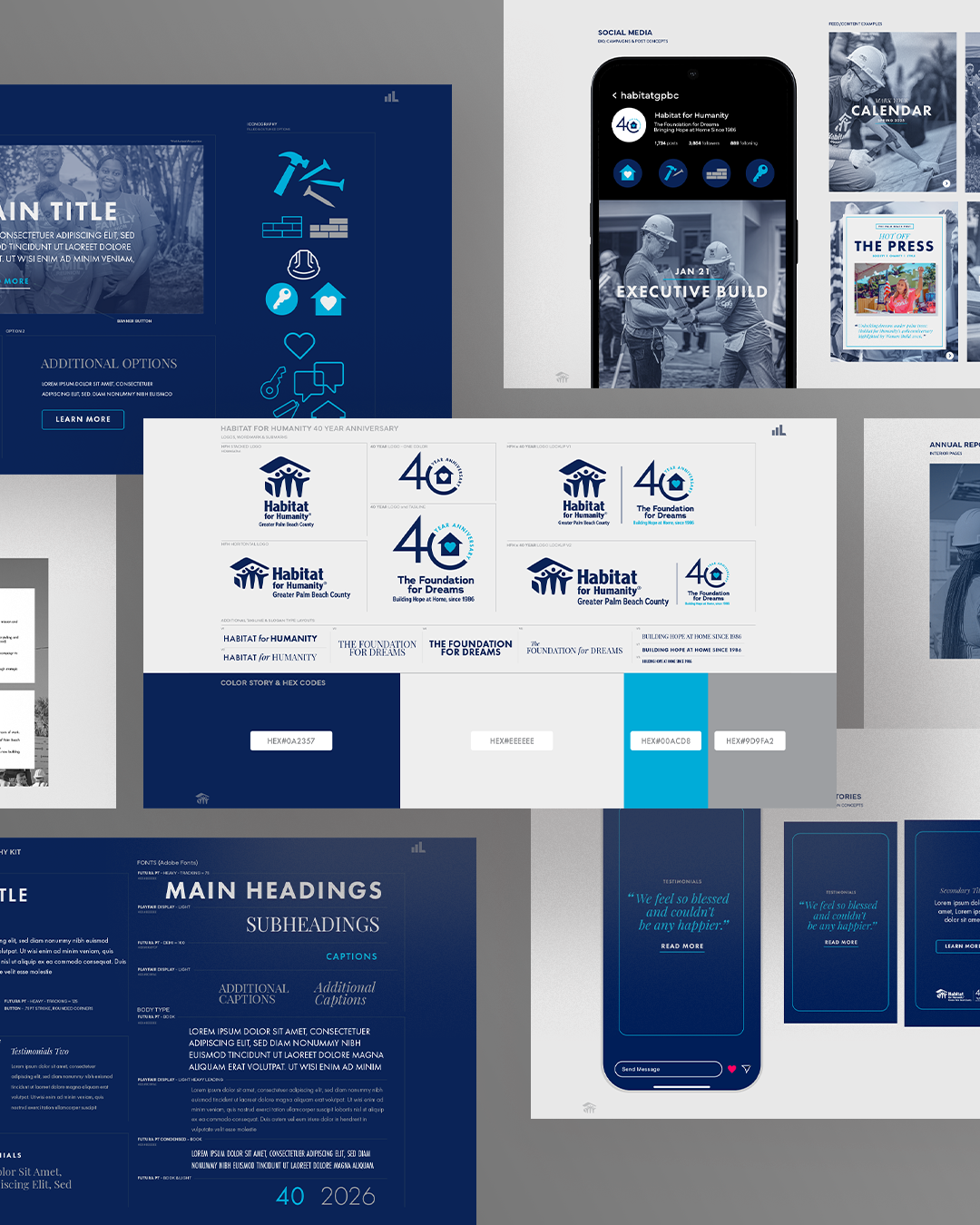 HFH Brand Style Guide Mockup