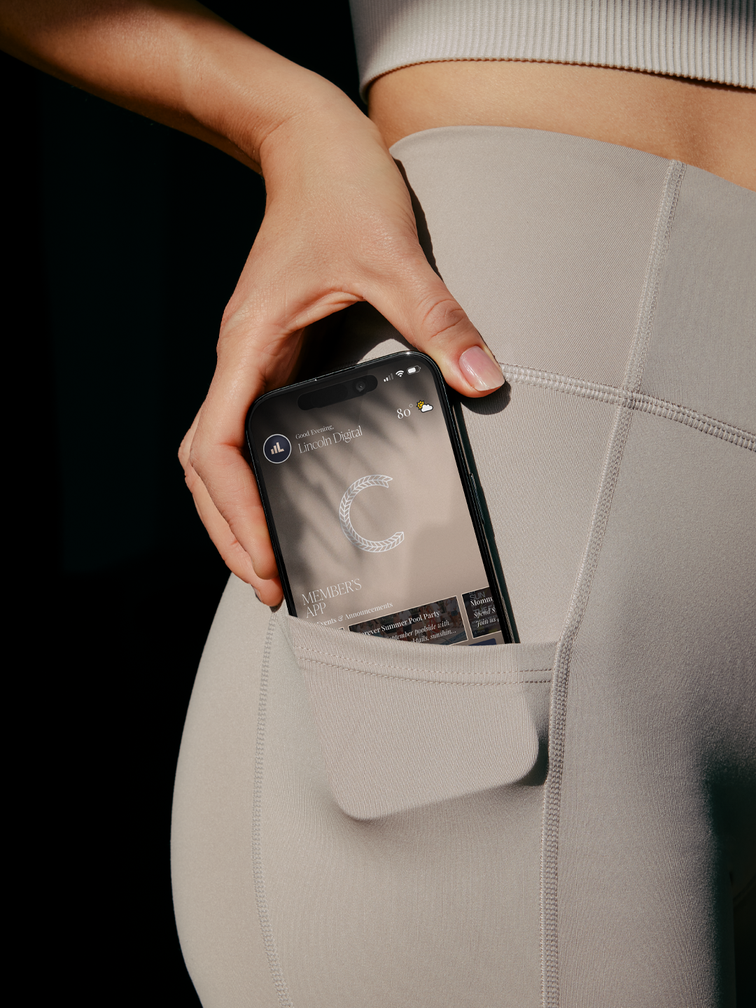 cove club west palm lincoln digital branding app