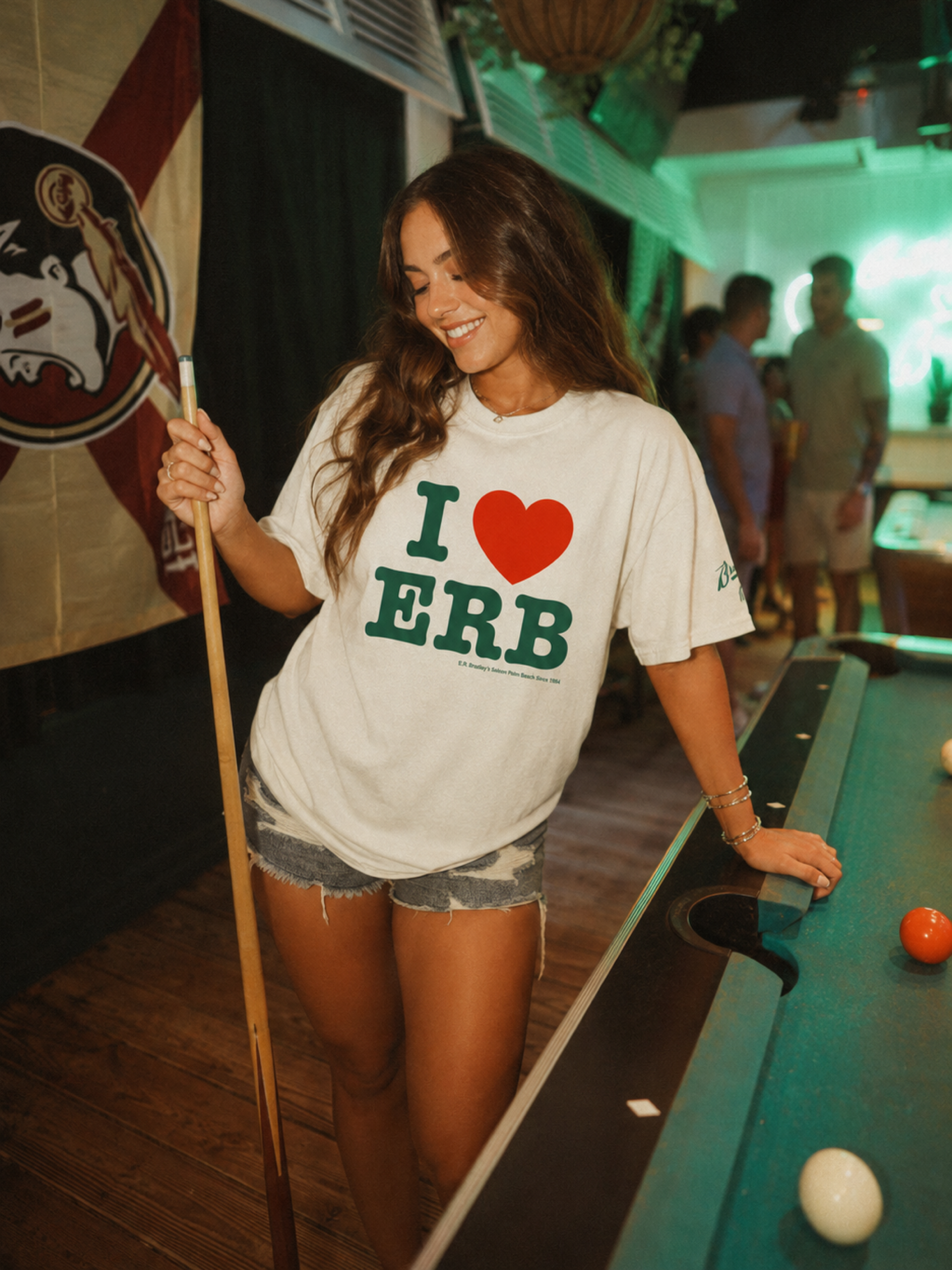 ER Bradley’s lifestyle t-shirt